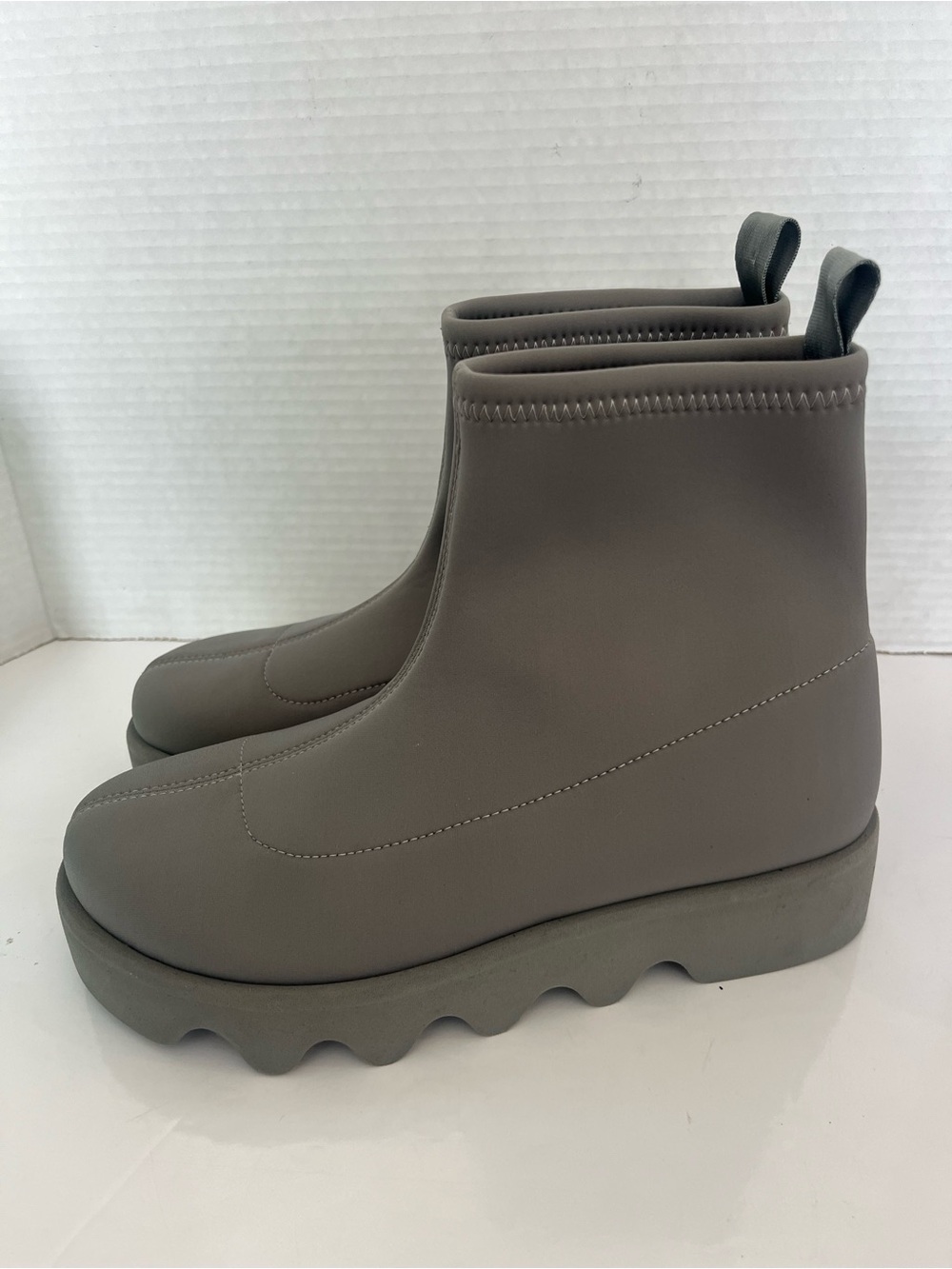Issey Miyake x United Nude Grey Platform Boots 37 Star Trek Screen Worn - Picture 6 of 14